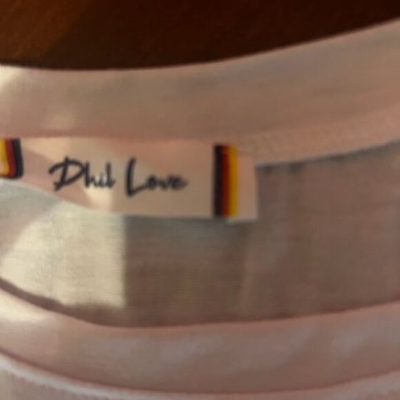 Phil Love Womens Sleeveless Leopard American Fla gwhite Tank Top - Medium - Picture 3 of 4